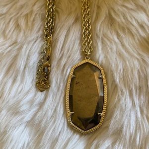 Kendra Scott Gold Pendant Necklace